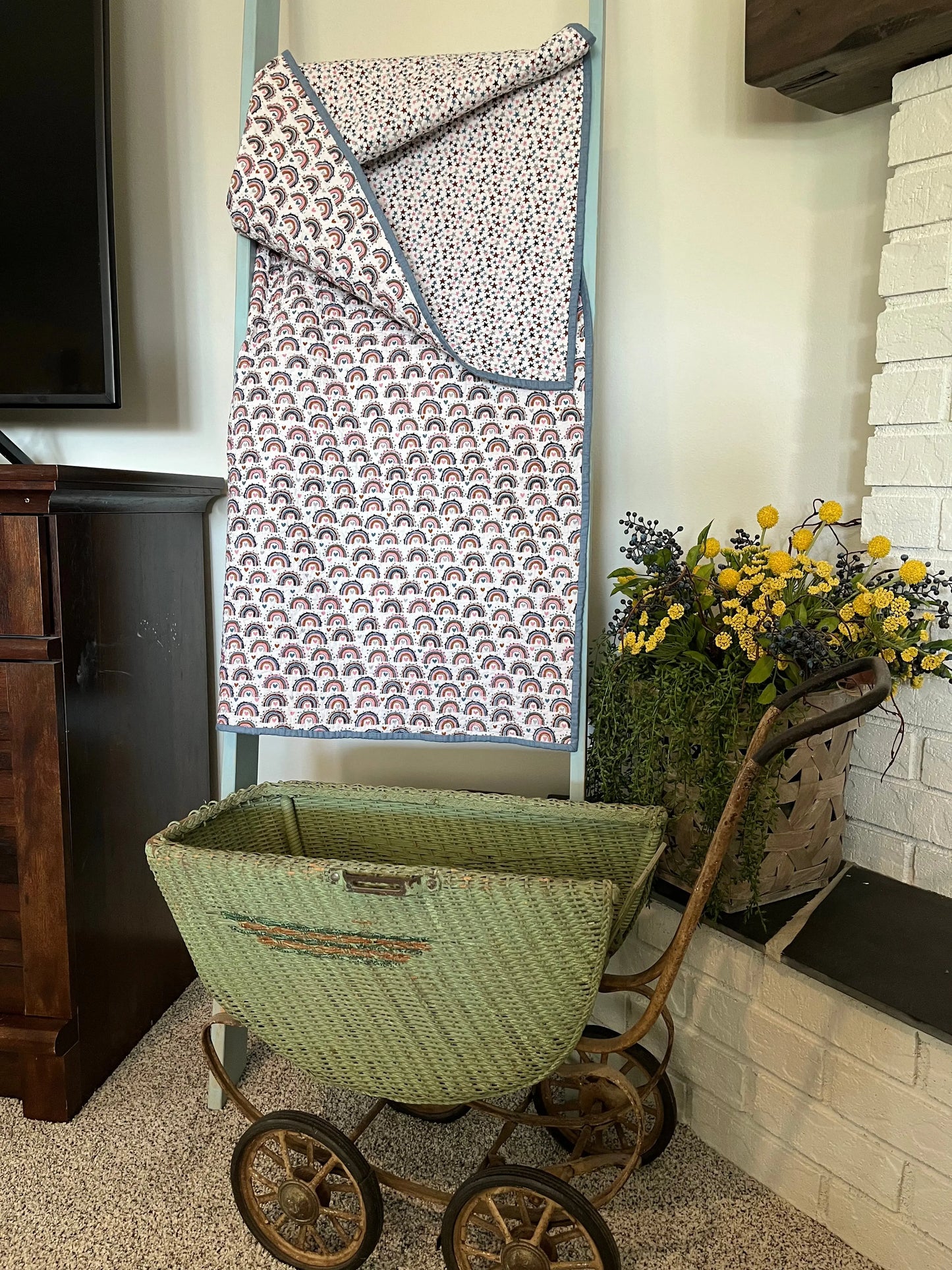 Rainbows, Hearts, and Stars OH MY Quilt - Bold Border Quilts and More