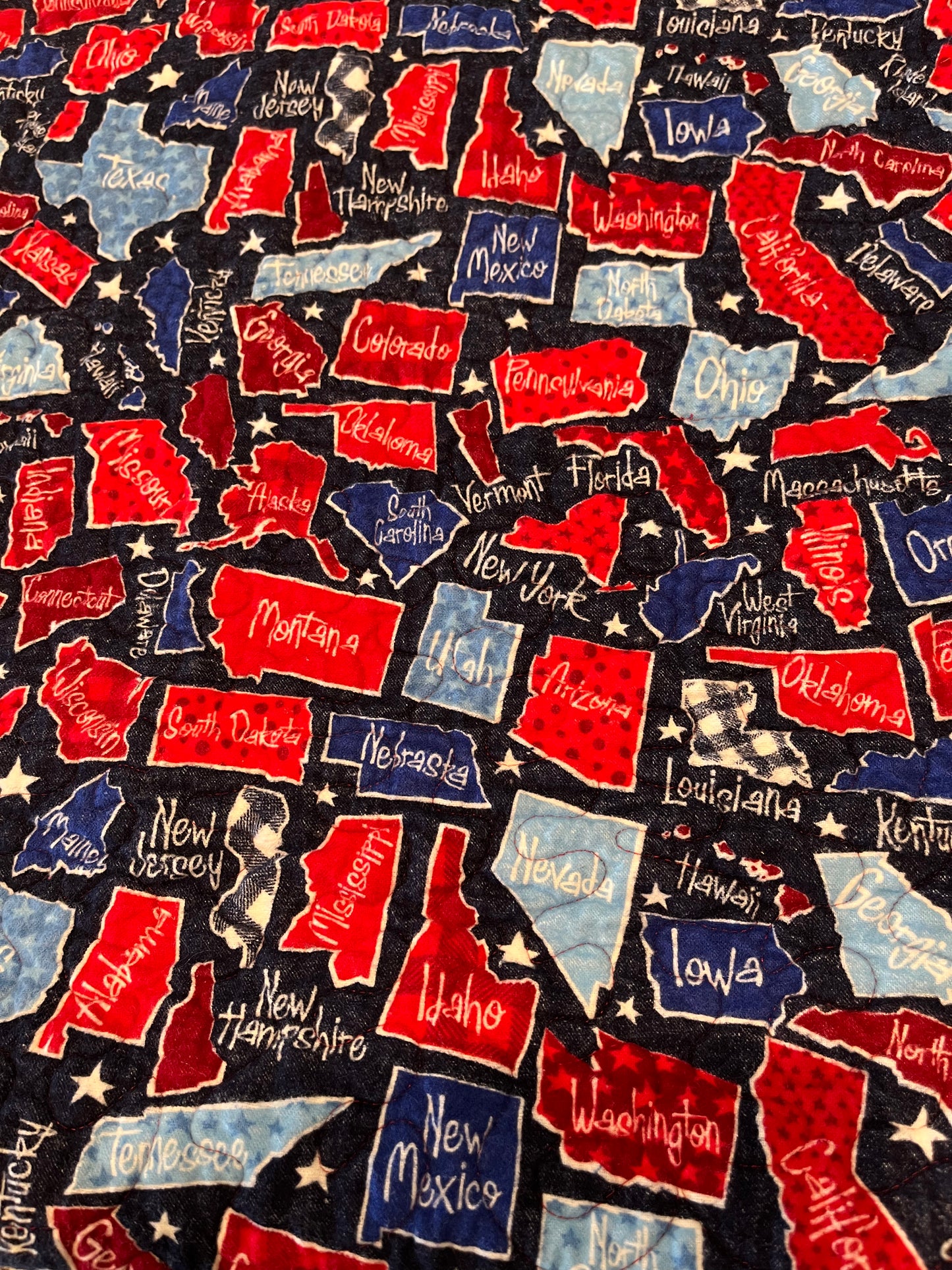 USA States! Quilt - Bold Border Quilts and More