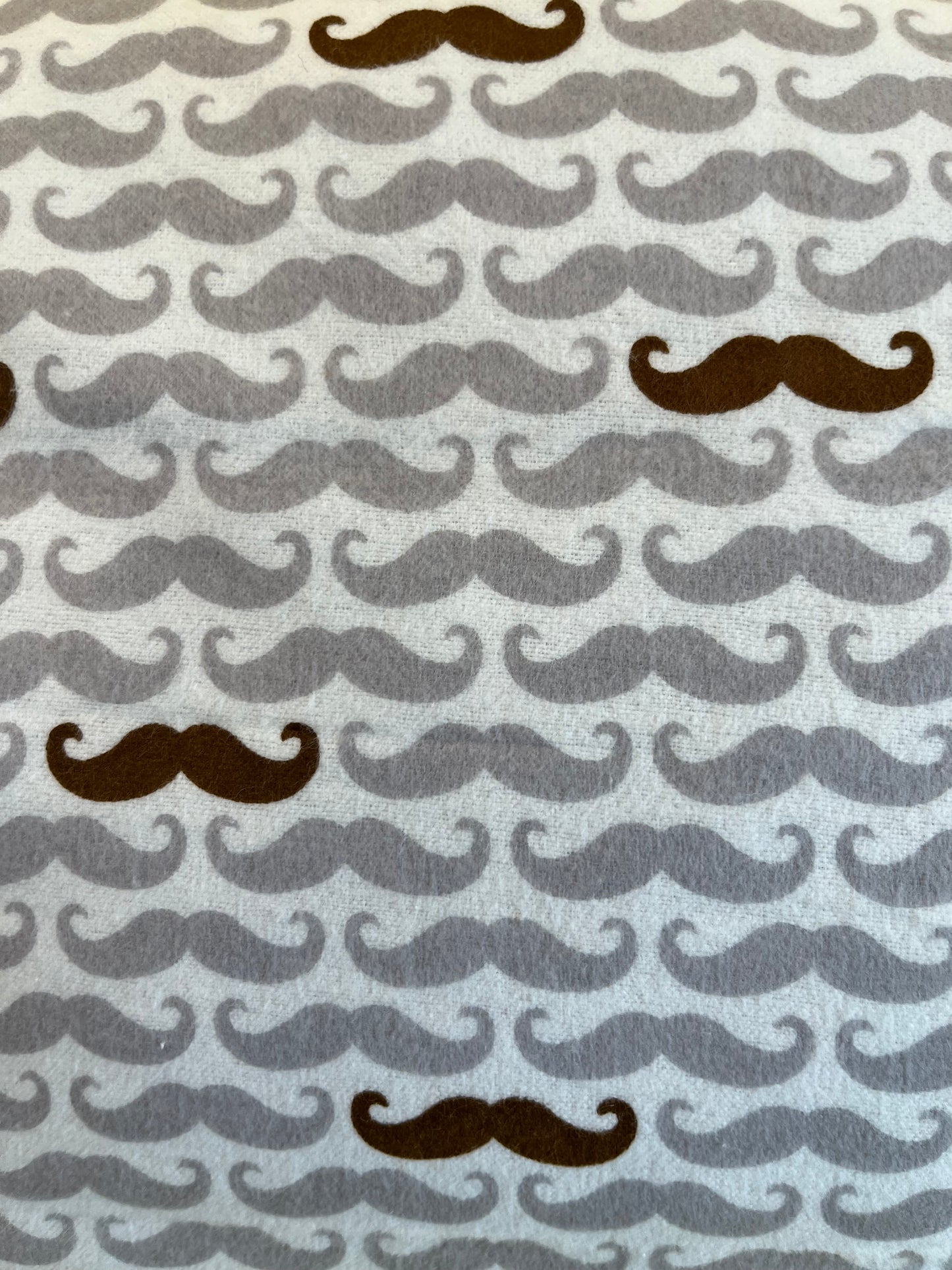 Moustache Custom Handmade Kids Pillowcase - Bold Border Quilts and More