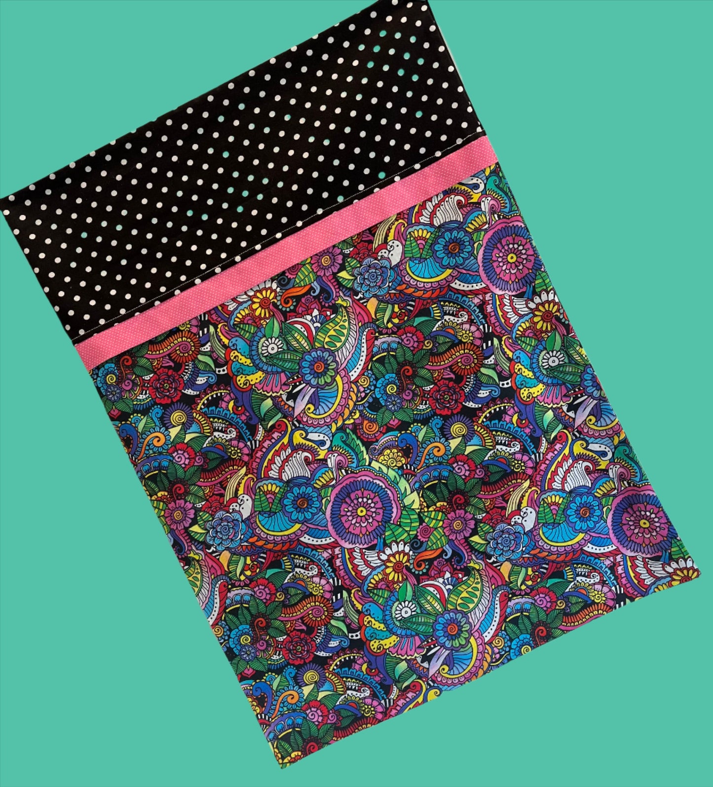 All That! Standard Cotton Pillowcase - Bold Border Quilts and More