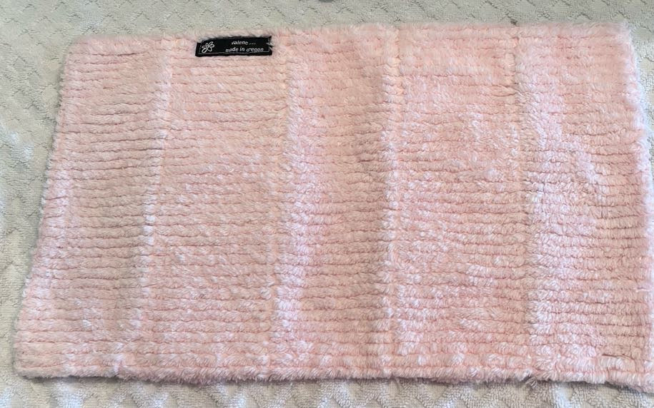 Flowers & Gingham Chenille/Flannel Modern Ragged Baby Burp Cloth - Bold Border Quilts and More