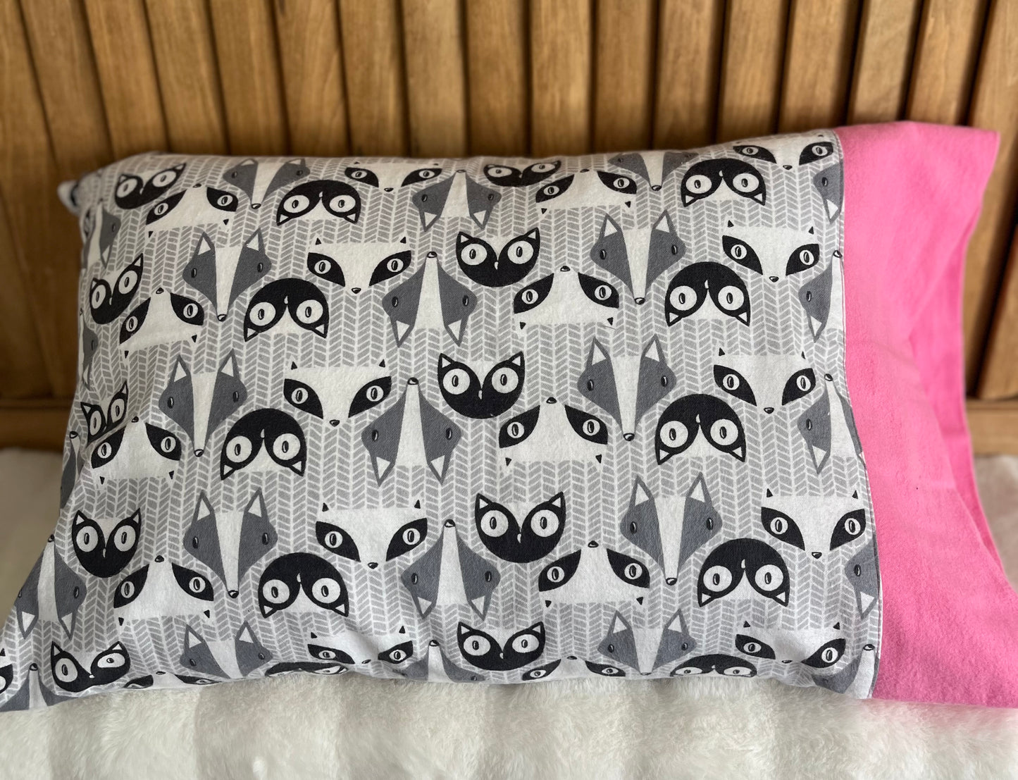 Fox Custom Handmade Kids Pillowcase