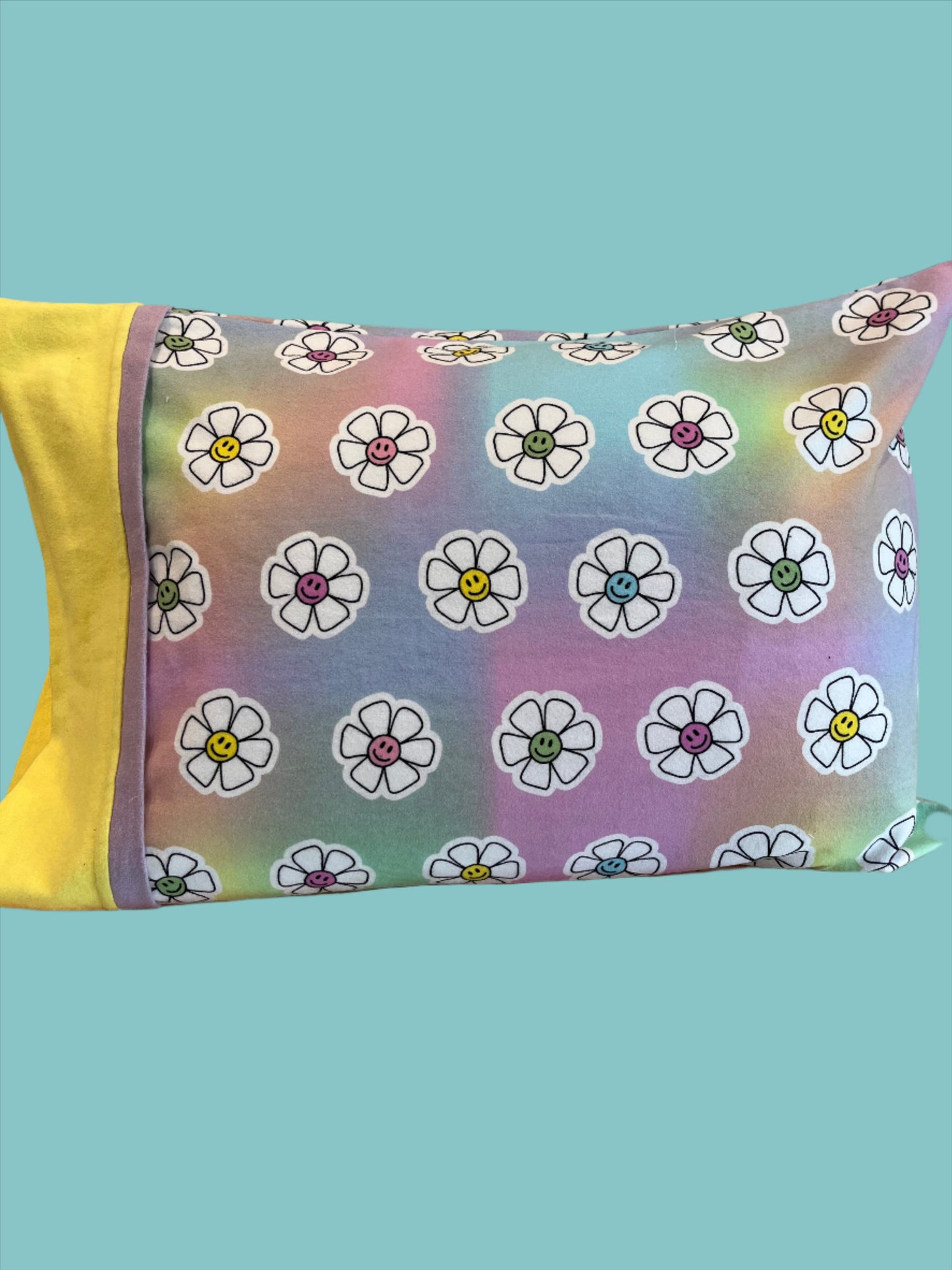 Flower Power Custom Handmade Kids Pillowcase