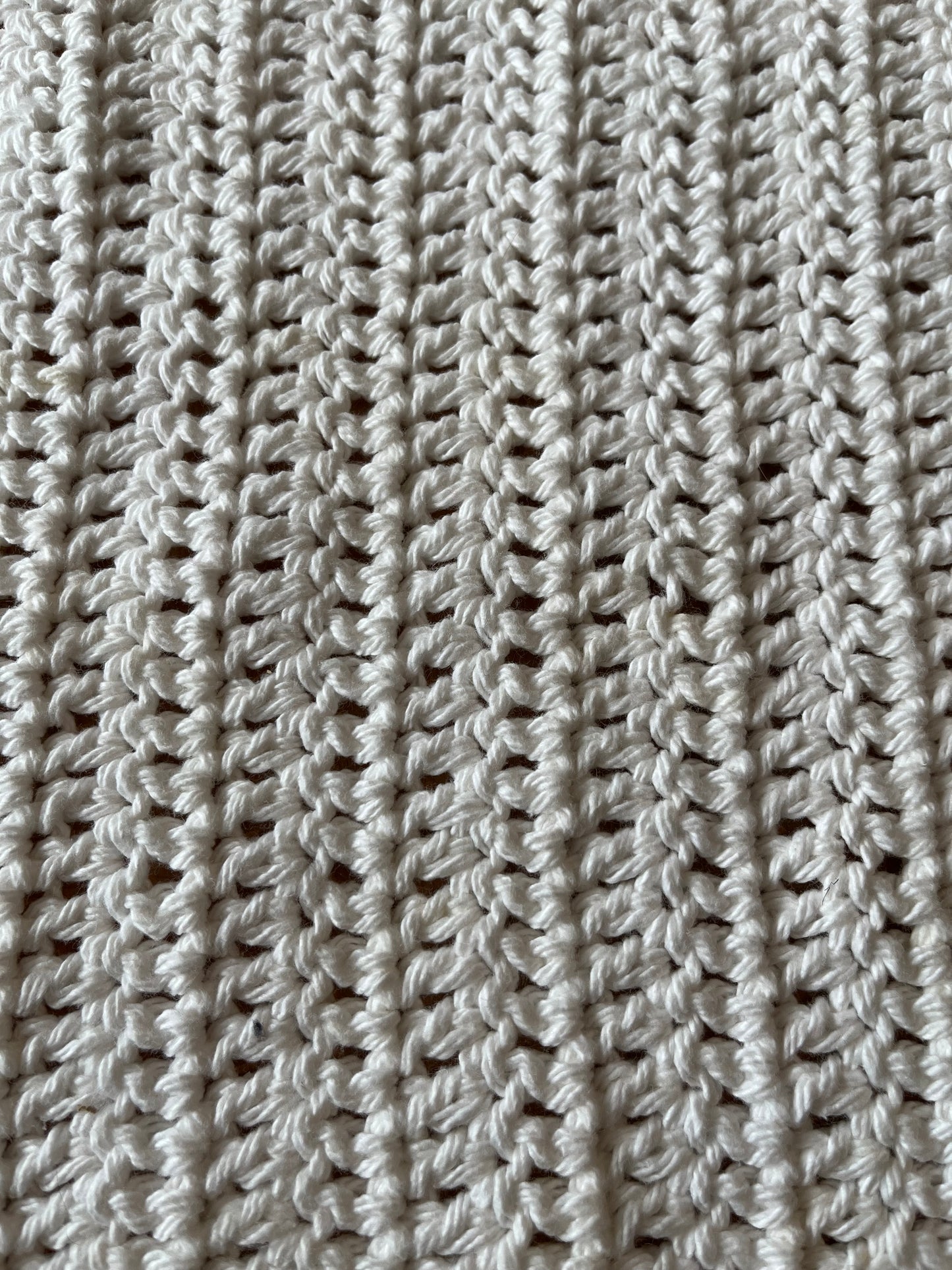 Ultimate White Crocheted Dish Cloth