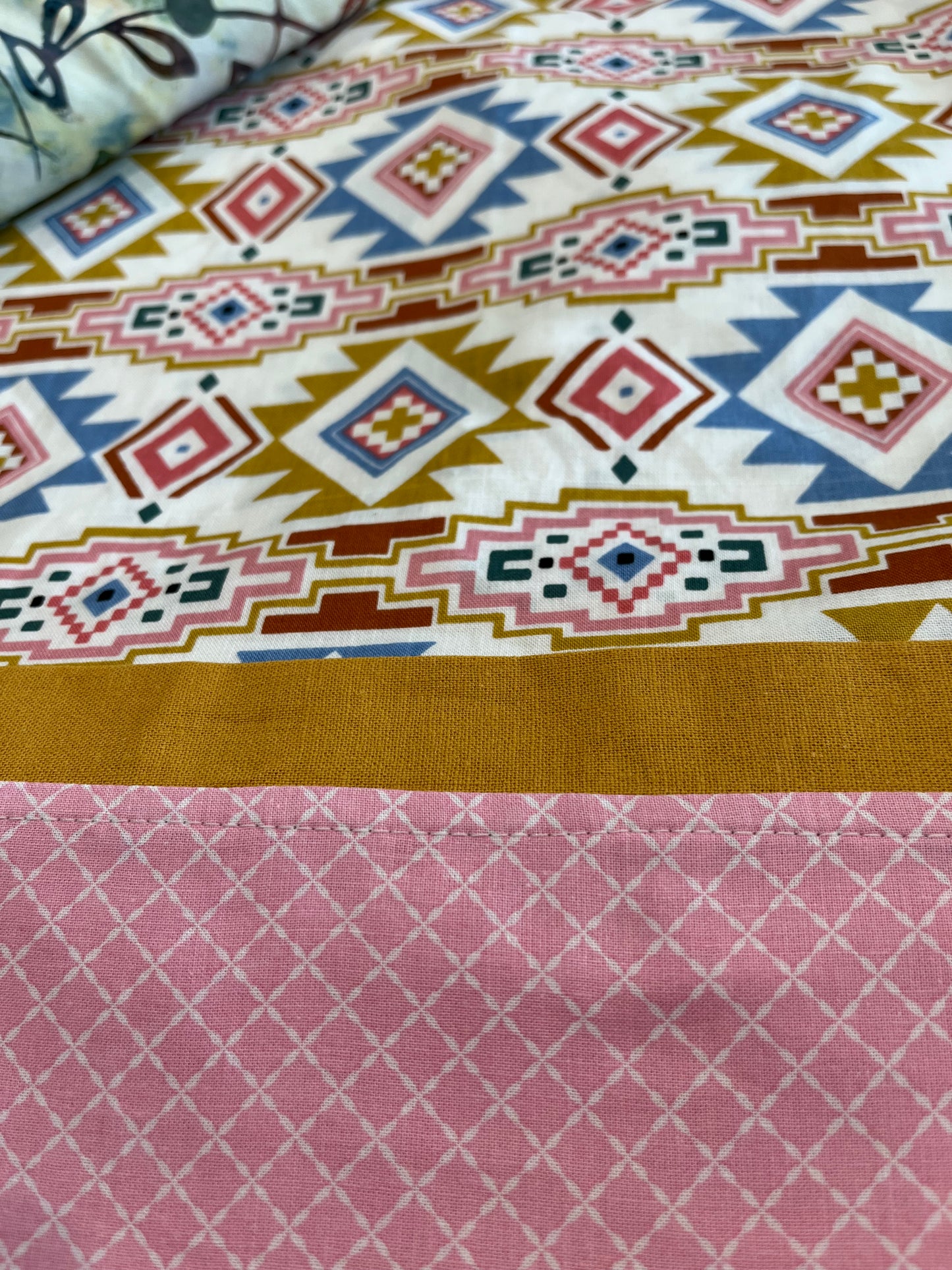 Girly Aztec Standard Cotton Pillowcase