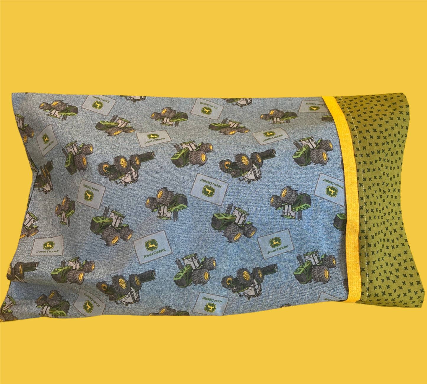 John Deere Custom Handmade Kids Pillowcase