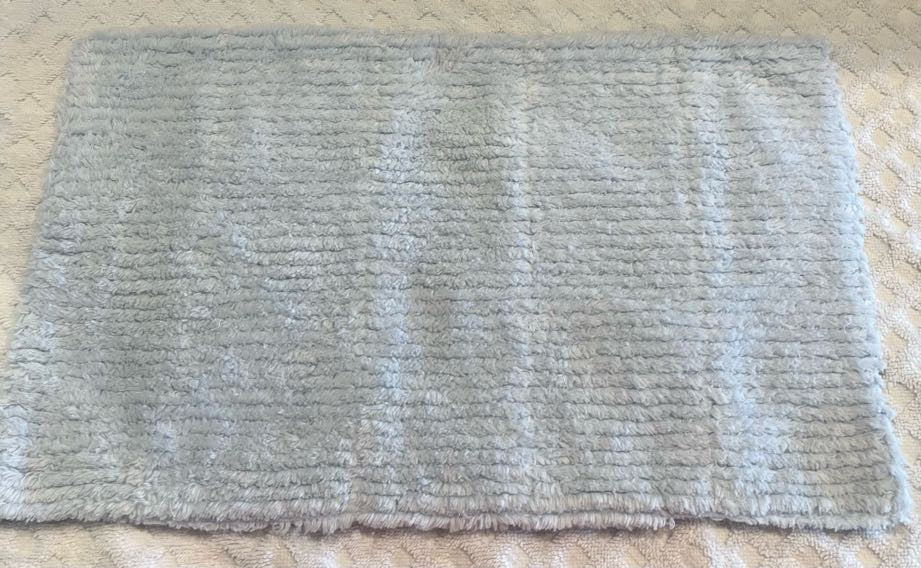 Puppy & Bones Chenille/Flannel Modern Ragged Baby Burp Cloth