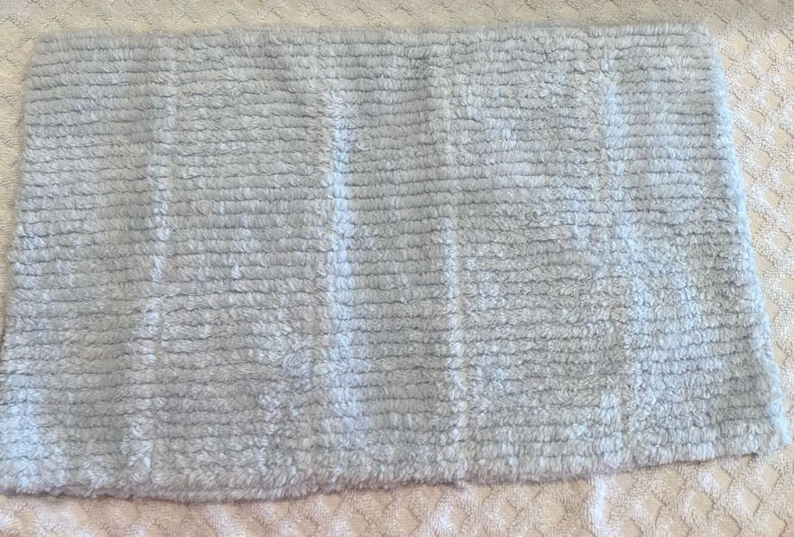 Monkey Chenille/Flannel Ragged Baby Burp Cloth