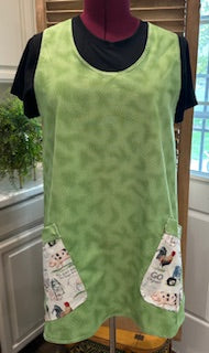 Green Fields Japanese Crossback Style Apron