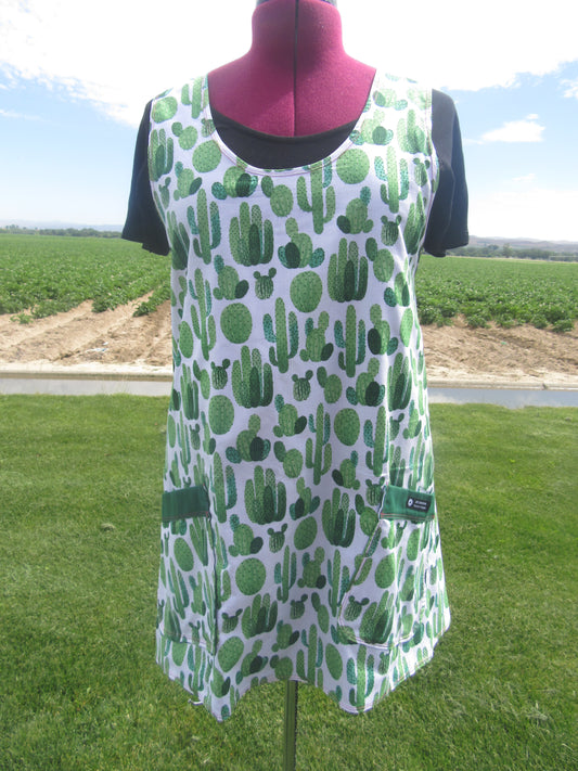 Cactus Japanese Crossback Style Apron